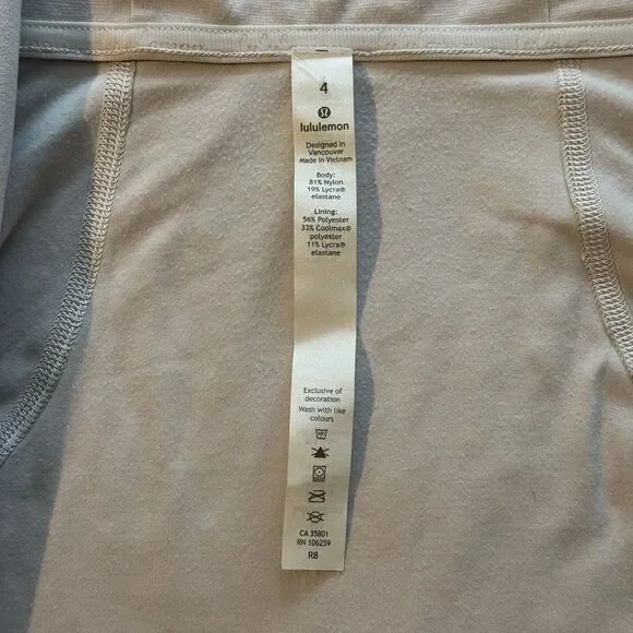 Lululemon Every Journey Hoodie Full Zip Long Sleeve Light Chrome Women’s 4 - Picture 7 of 9
